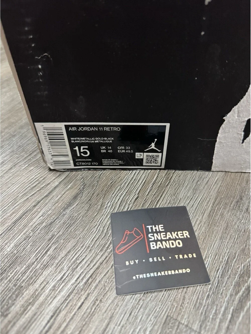 Jordan size 15